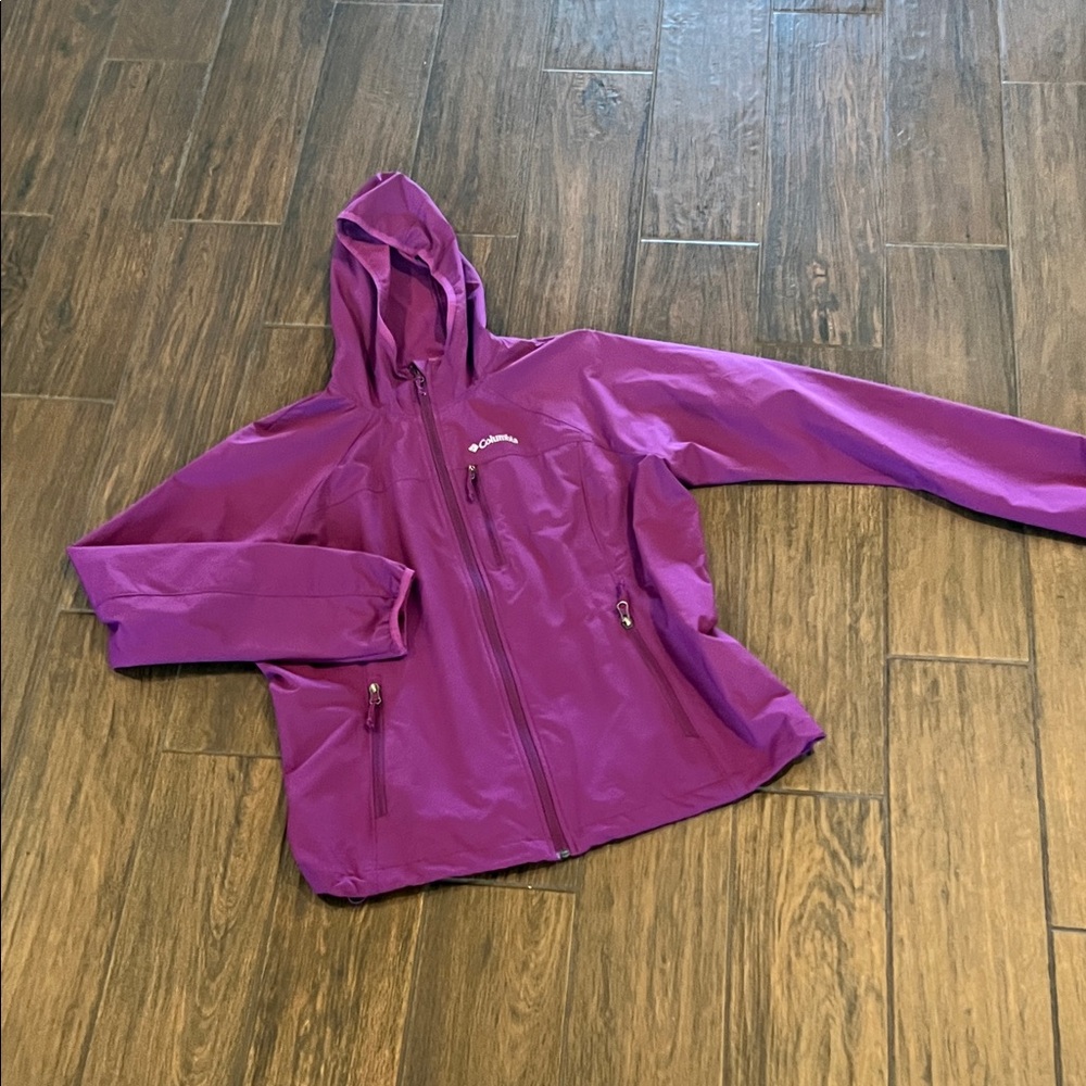 Columbia Vibrant Purple Hooded Jacket